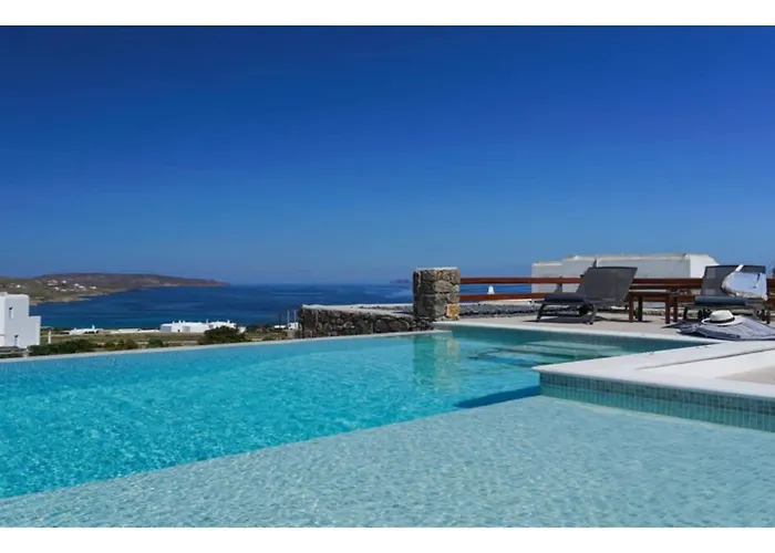 Luxury White Villa W Private Pool In Mikonos